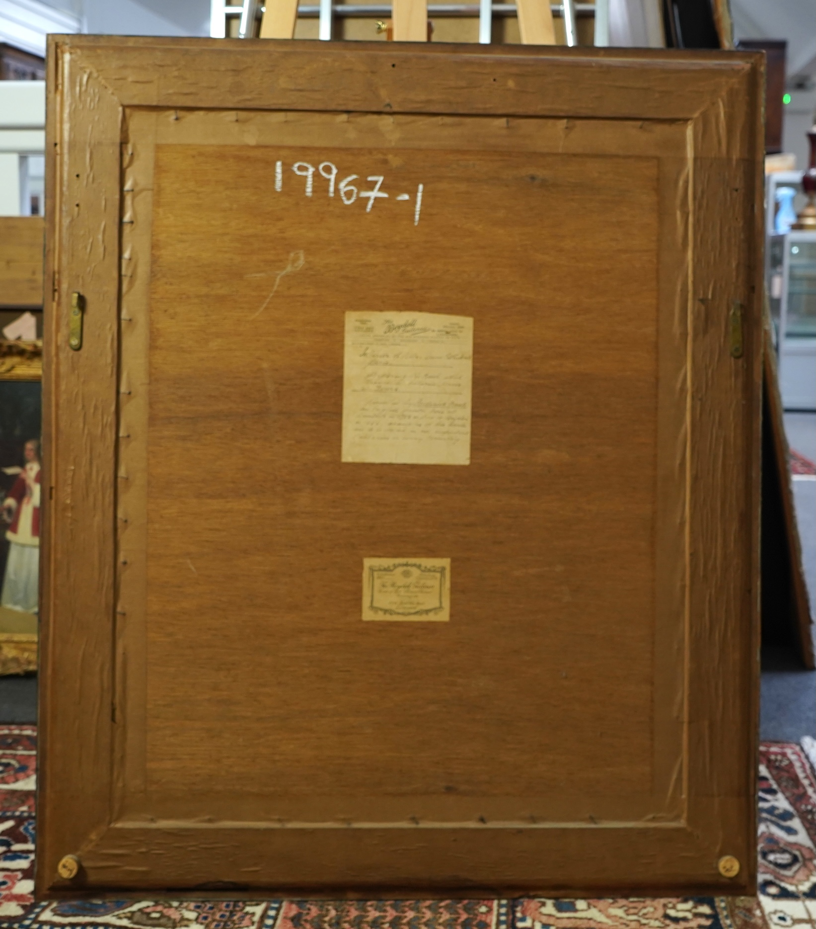Frederick Nash, 1782-1856, 'Interior of Notre Dame Cathedral, Paris'